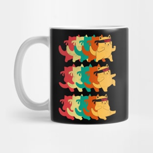 Karate Cat Mug